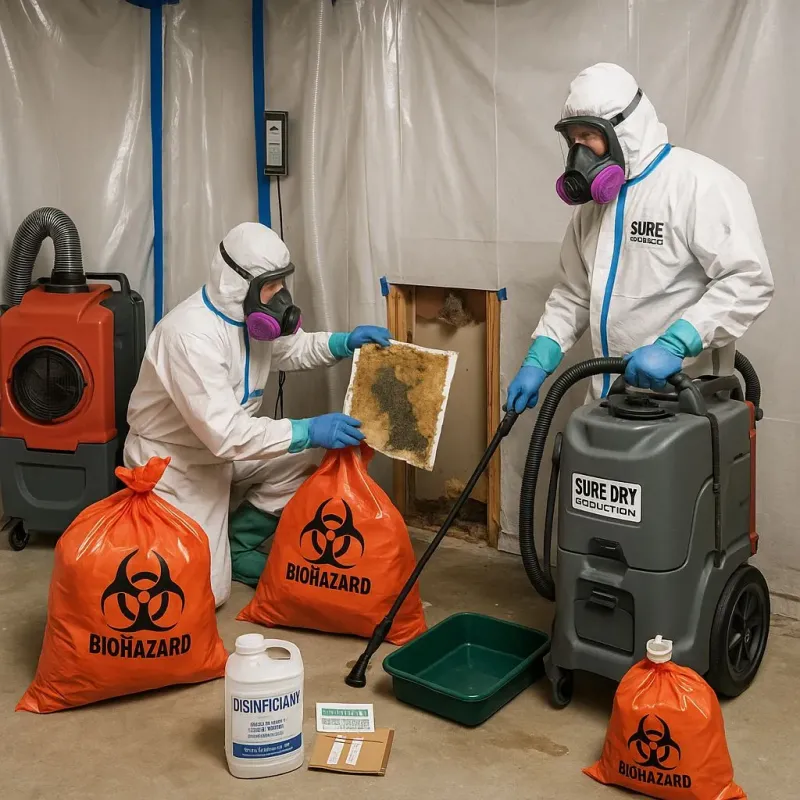 Contaminated Water Handling Protocols process in Glendora, NJ