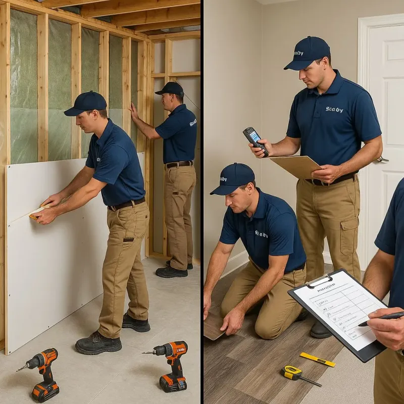 Repairs and Reconstruction process in Glendora, NJ